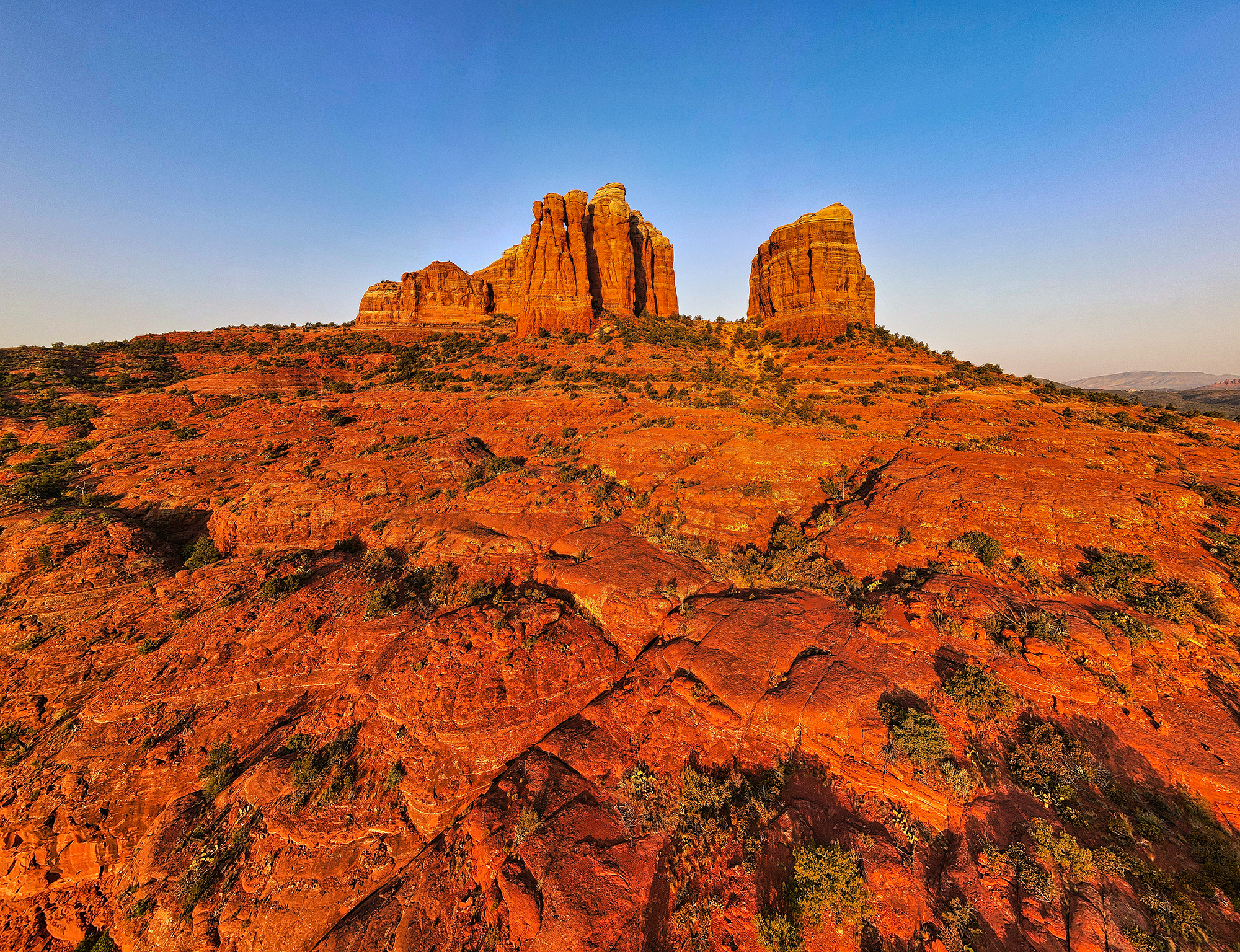 Cathederal Rock Near Sedona by Skip Weeks