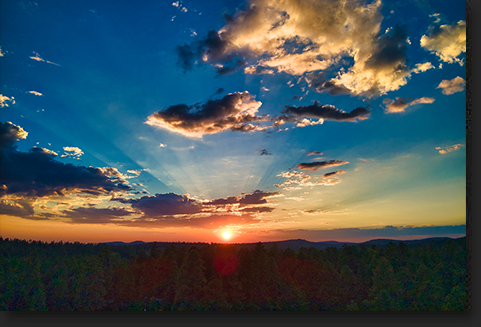 Flagstaff Sunset by Skip Weeks