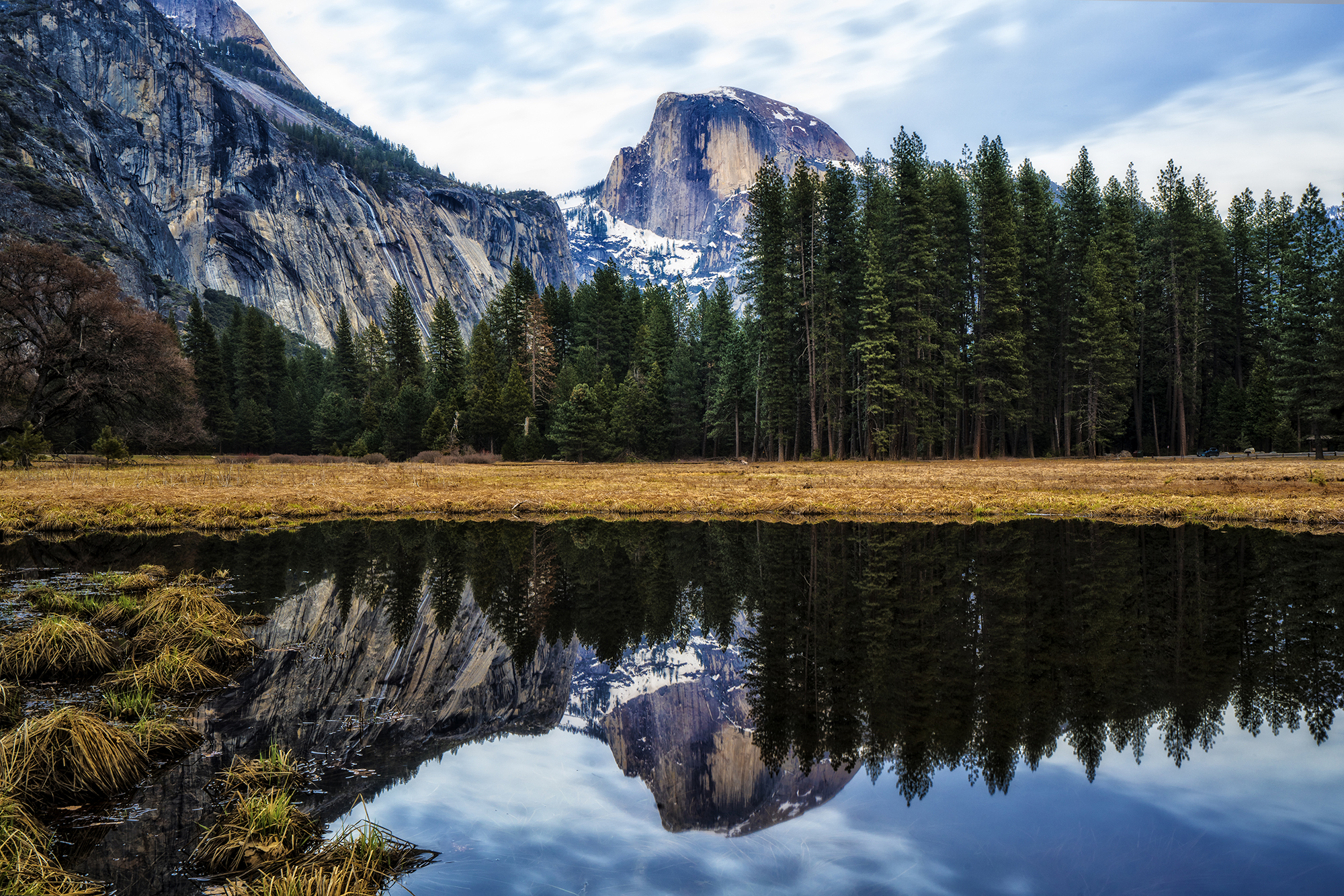 Half Dome Reflection in Yosemite