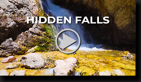 Hidden Falls by Skip Weeks - 4K