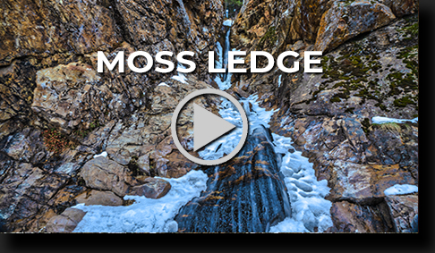 Mossy Ledge Waterfall by Skip Weeks - 4K