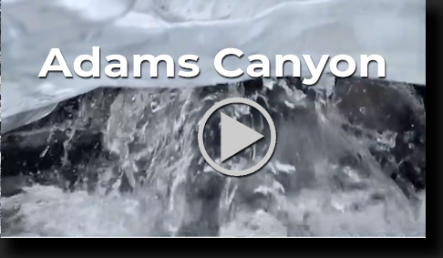 Adam's Canyon Waterfall by Skip Weeks