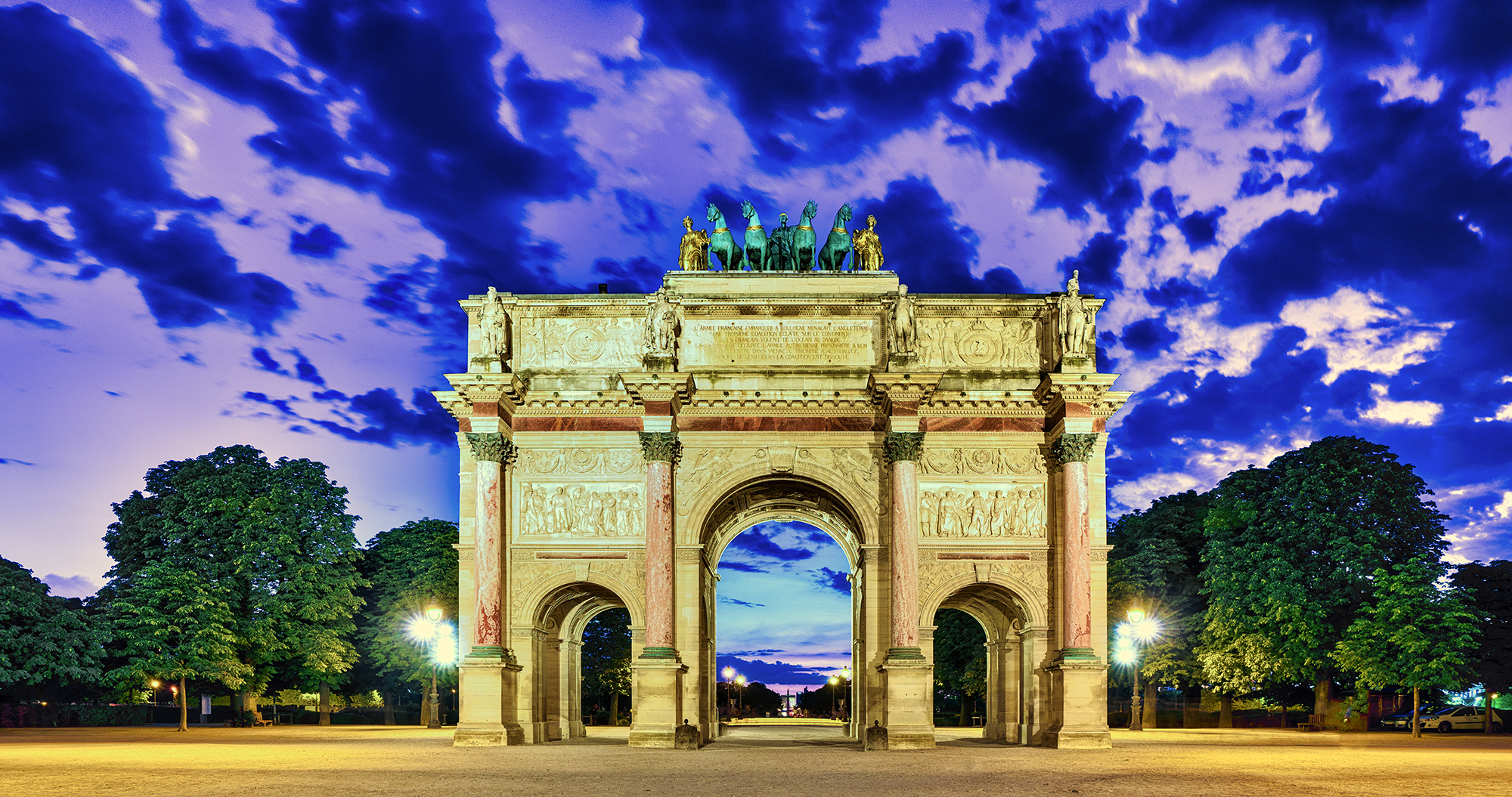 Arc de Triomphe du Carrousel By Skip Weeks
