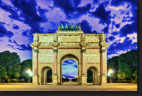 Arc de Triomphe du Carrousel by Skip Weeks