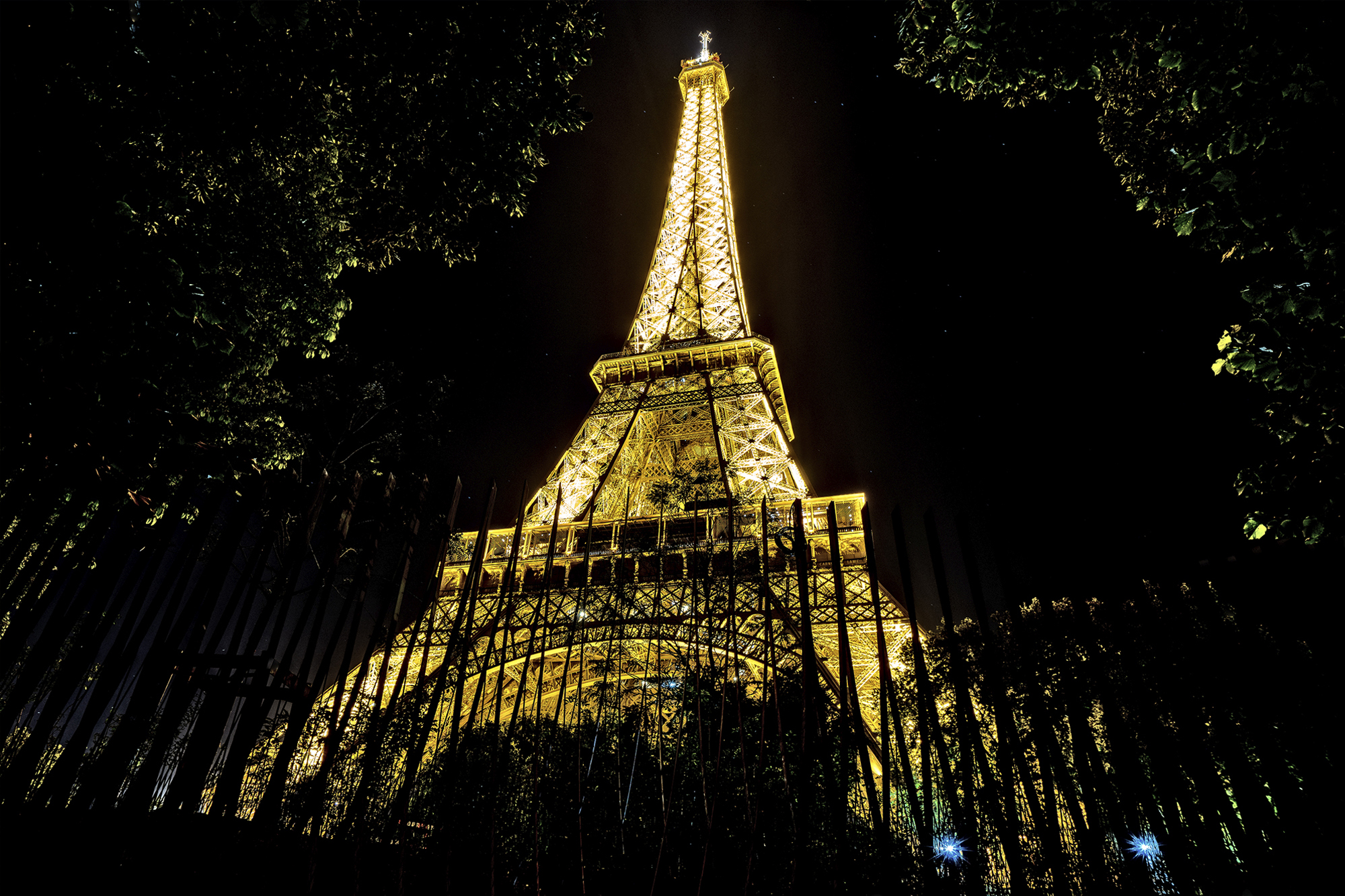 Eiffel Tower at Midnight