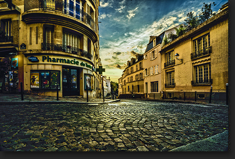 Paris Drug Store by Skip Weeks