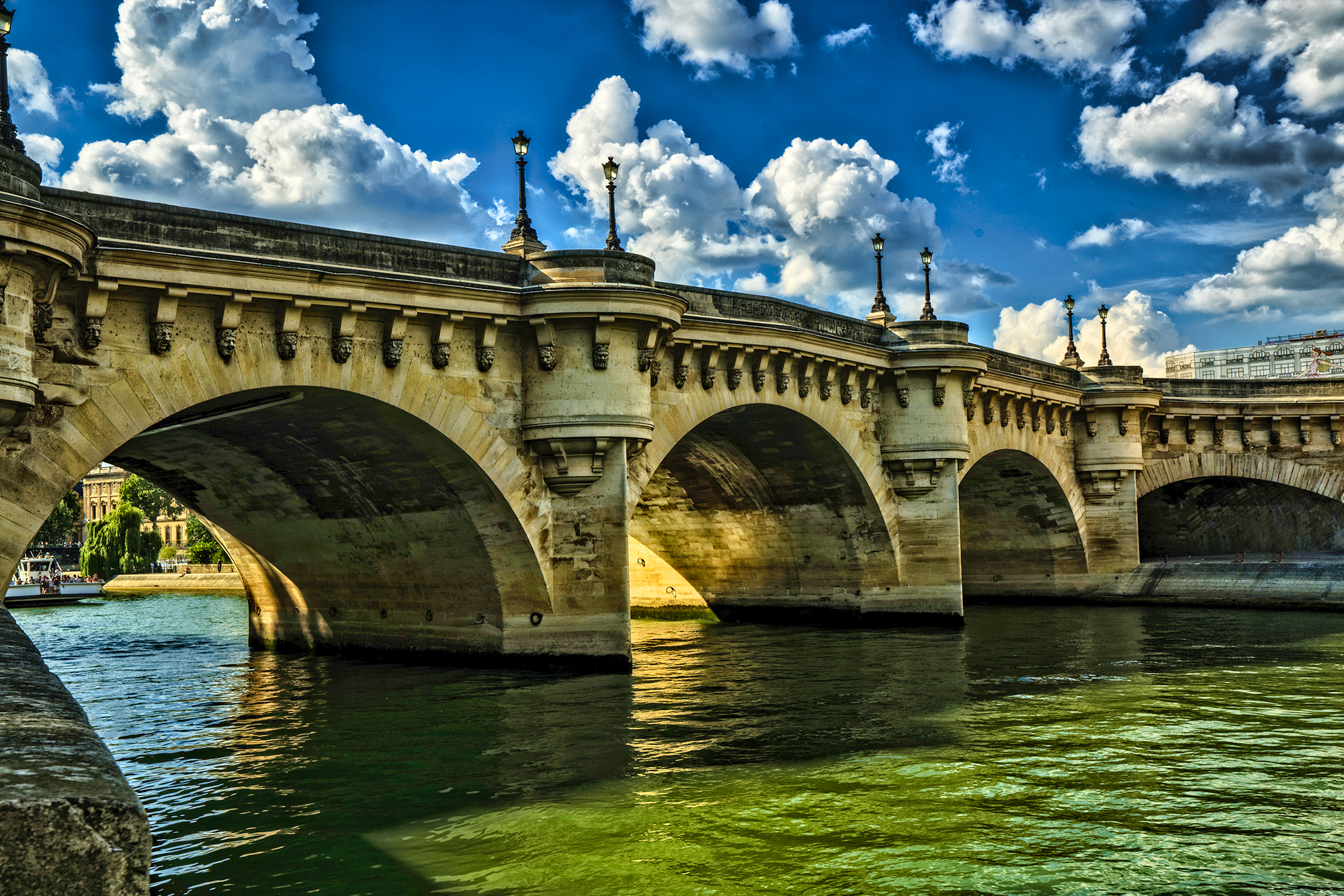 Pont Neuf Bridge in Paris by Skip Weeks