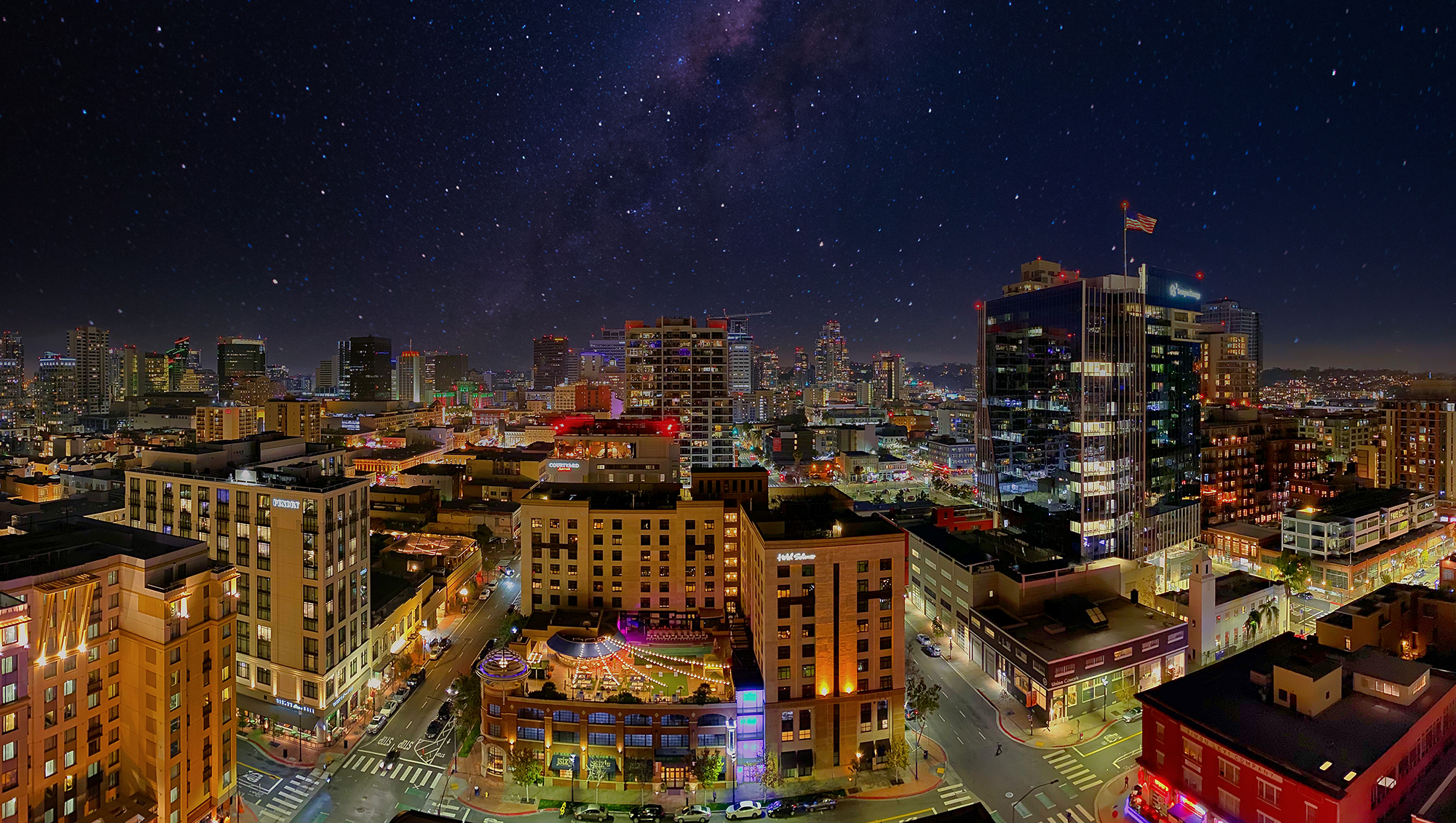 San Diego Midnight by Skip Weeks