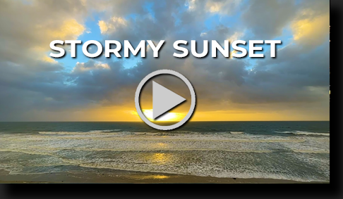 Stormy California Sunset by Skip Weeks