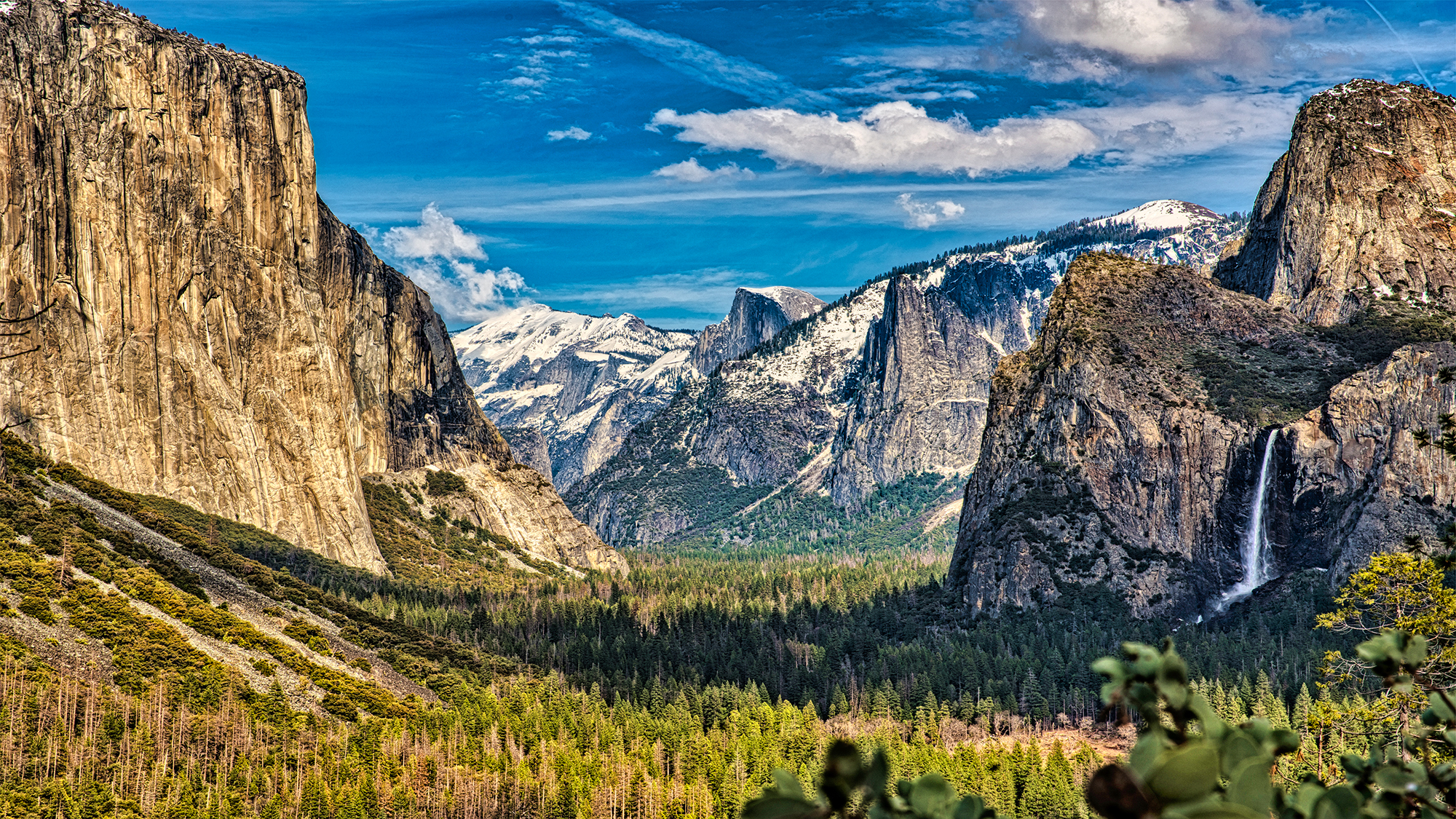 Yosemite Tunnel View by Skip Weeks