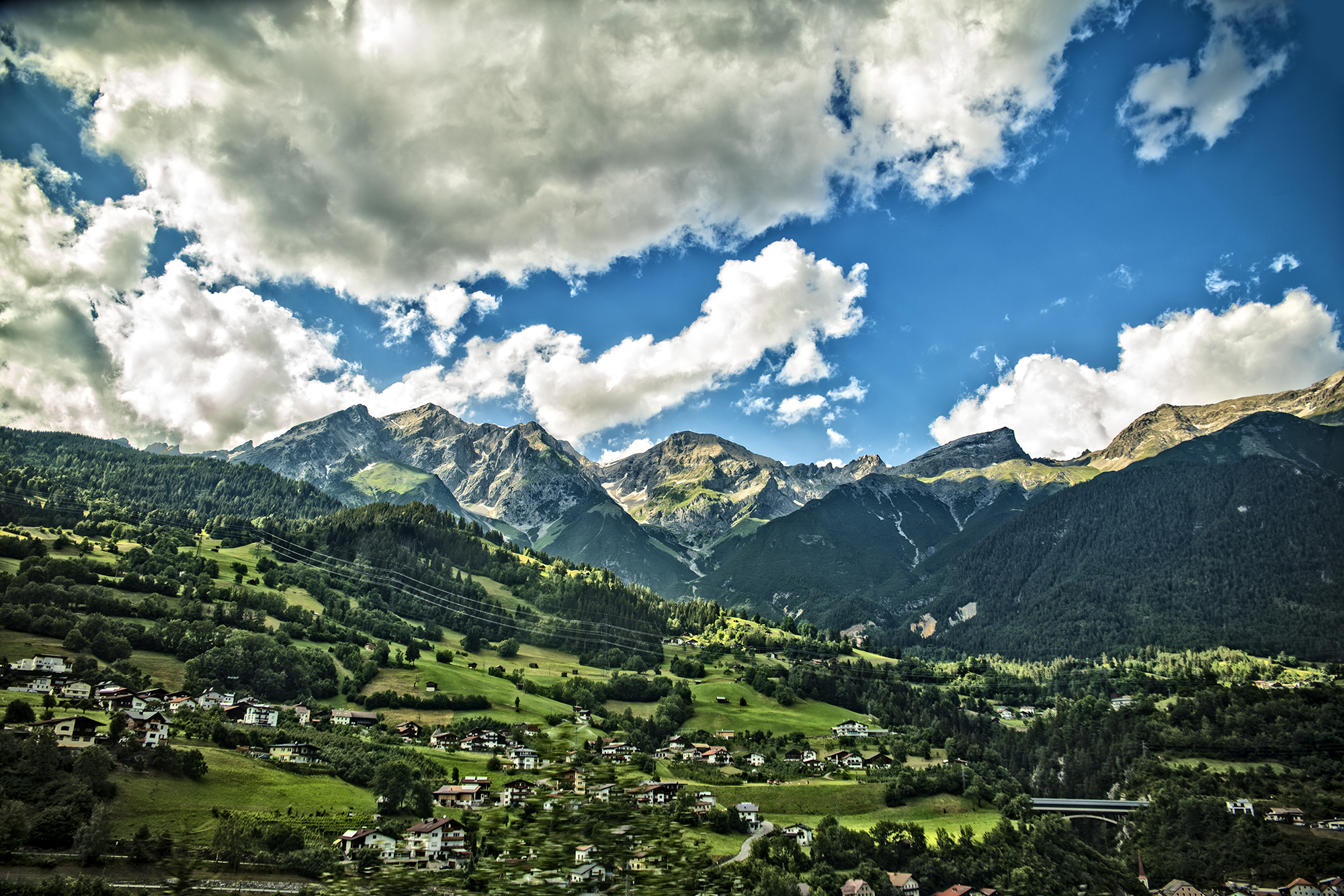 Swiss Alps by Skip Weeks