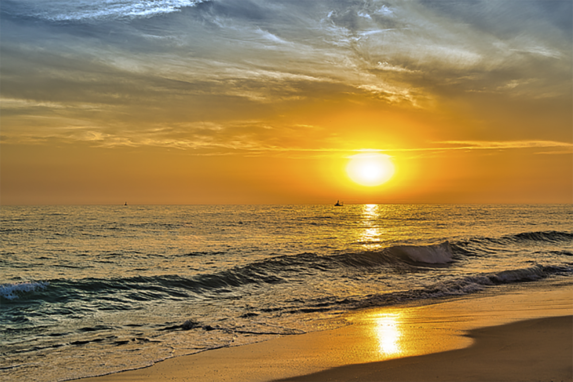 CARLSBAD AT SUNSET