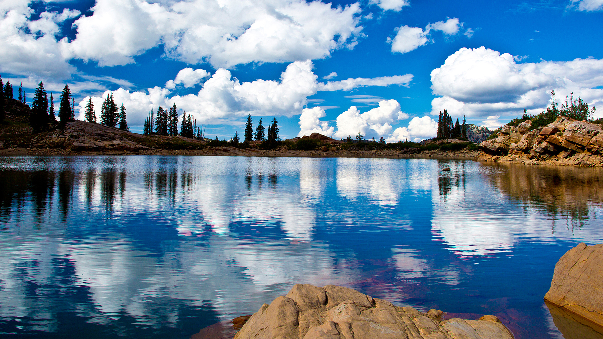 Cecret Lake  Alpine Tranquility in the High Utah Mountains