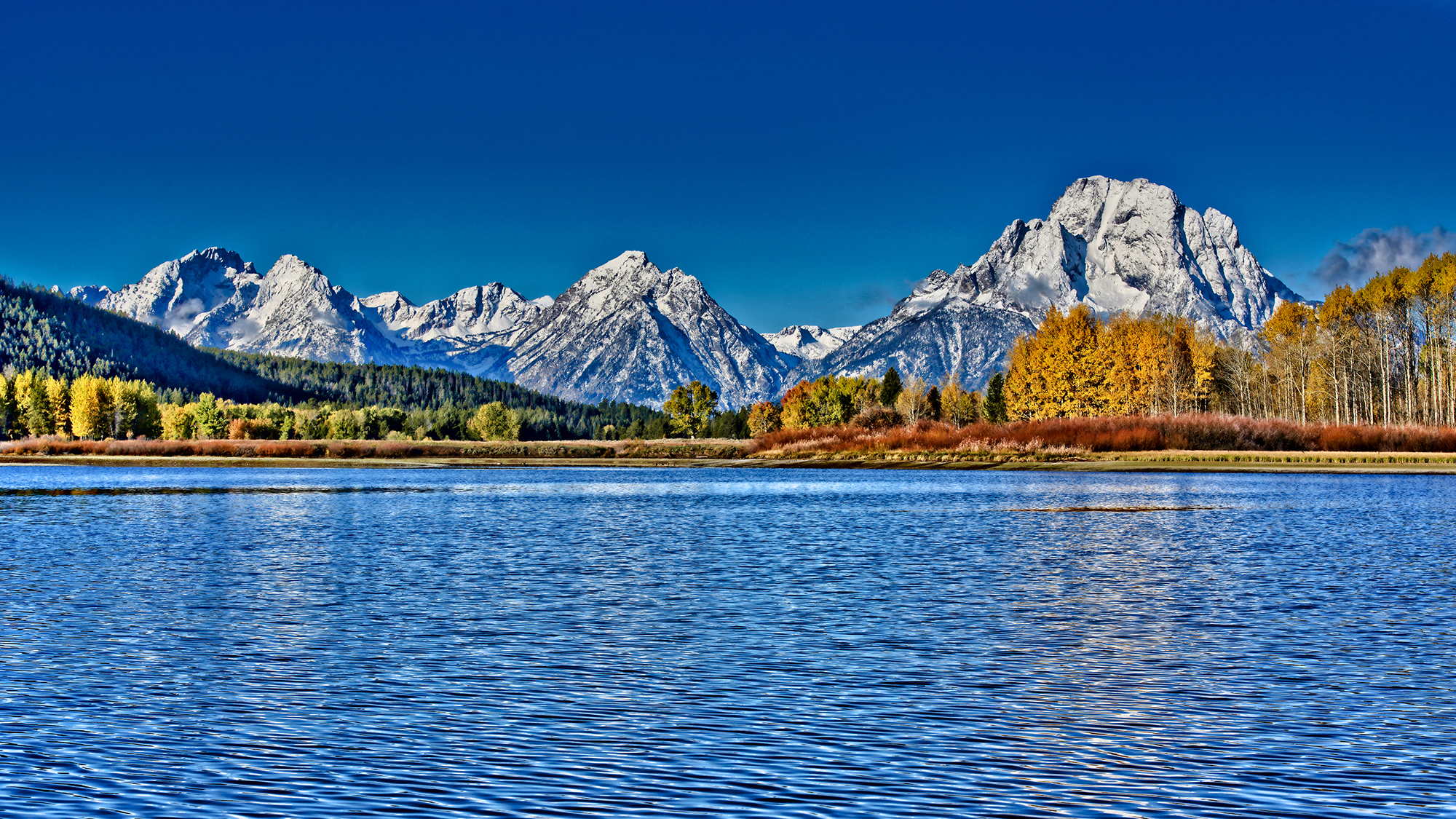 OXBOW BEND IN GRAND TETON NATIONAL PARK