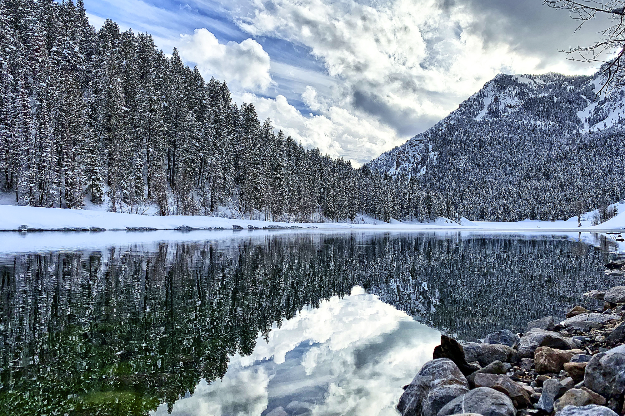 Tibble Fork in Winter