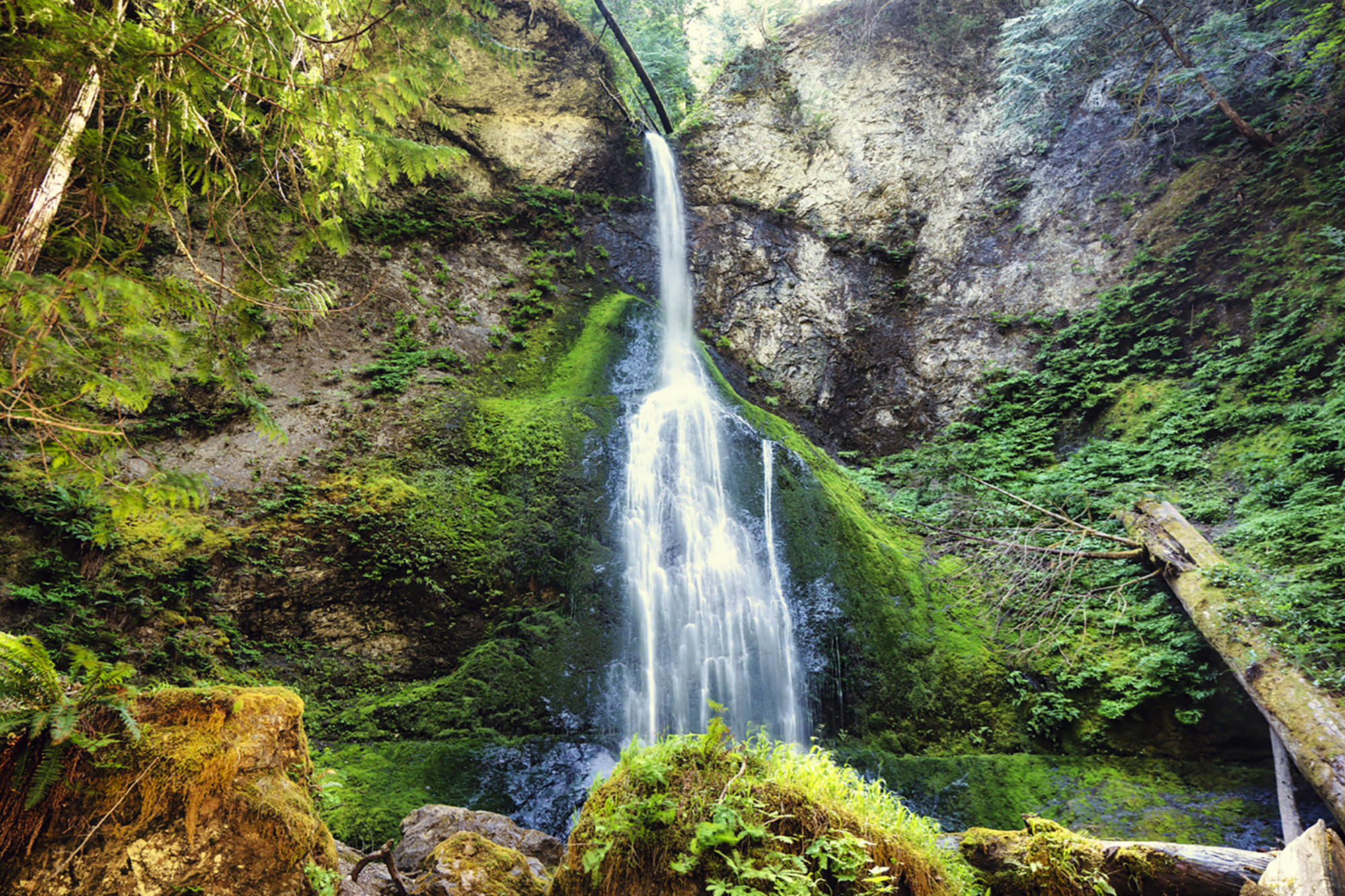 MaryMere Falls by Skip Weeks