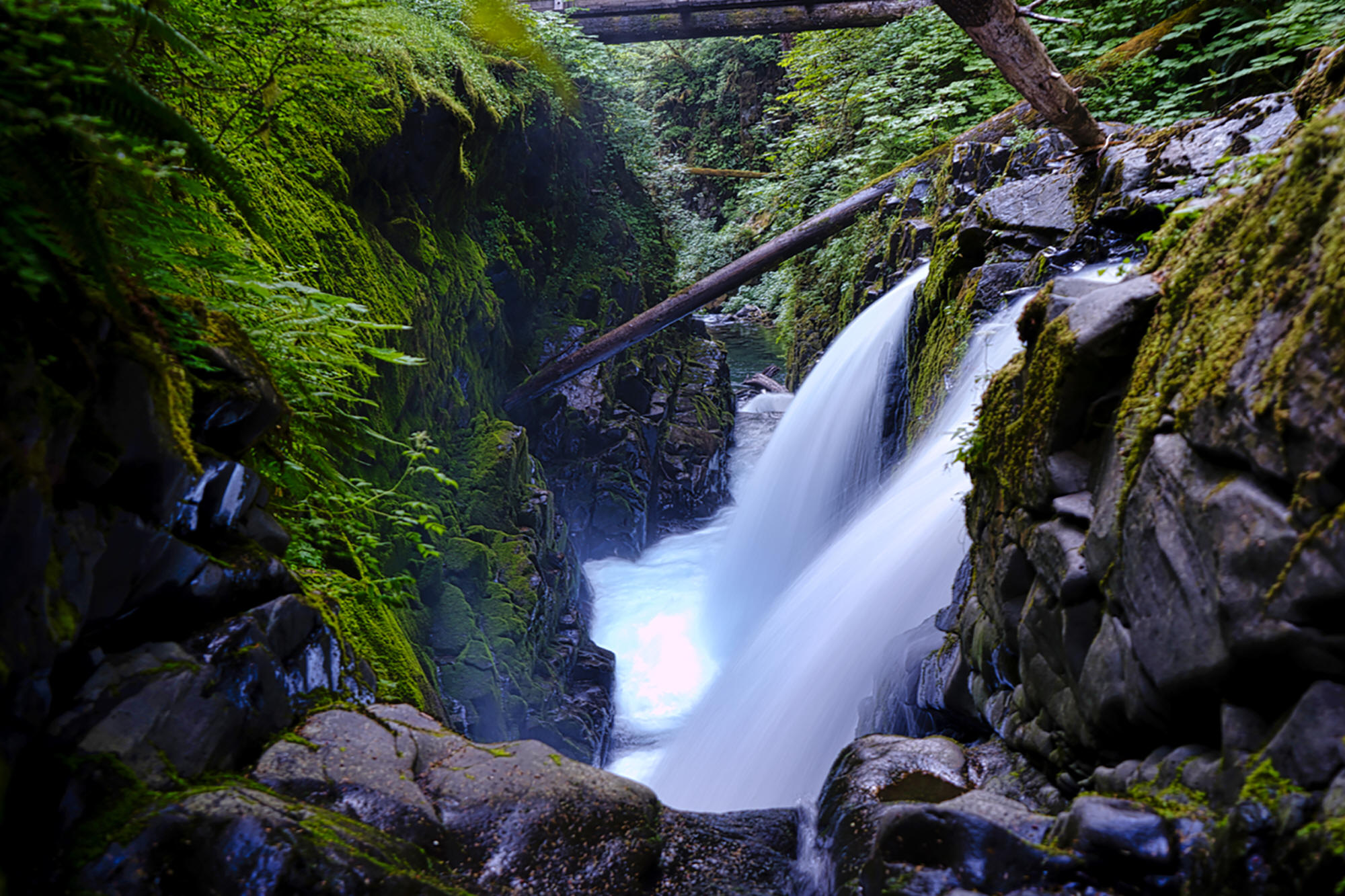 SolDuc Falls by Skip Weeks