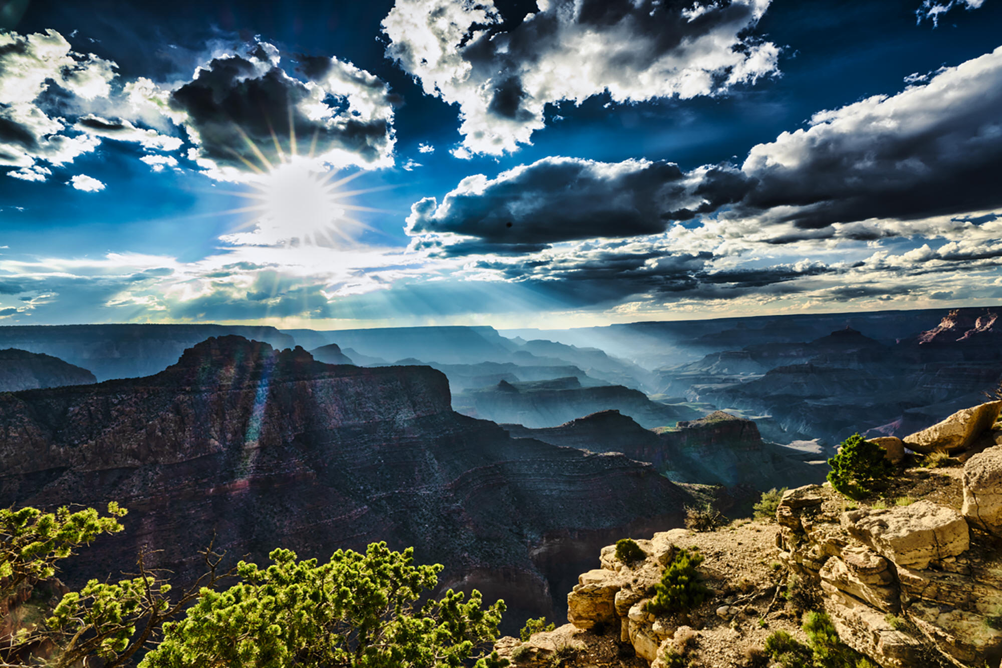 South Rim of the Grand Canyon by Skip Weeks