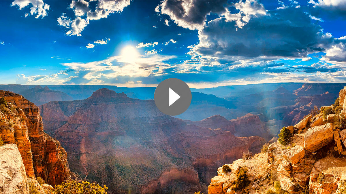 Grand Canyon Sunset by Skip Weeks - 4K