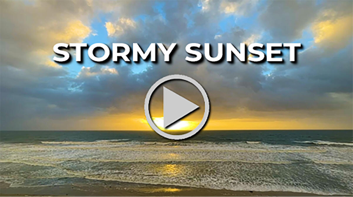 Stormy Sunset by Skip Weeks at 4K