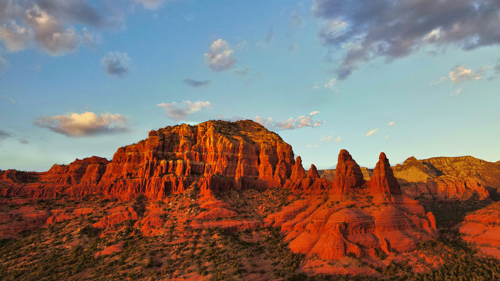 Sedona Overhead