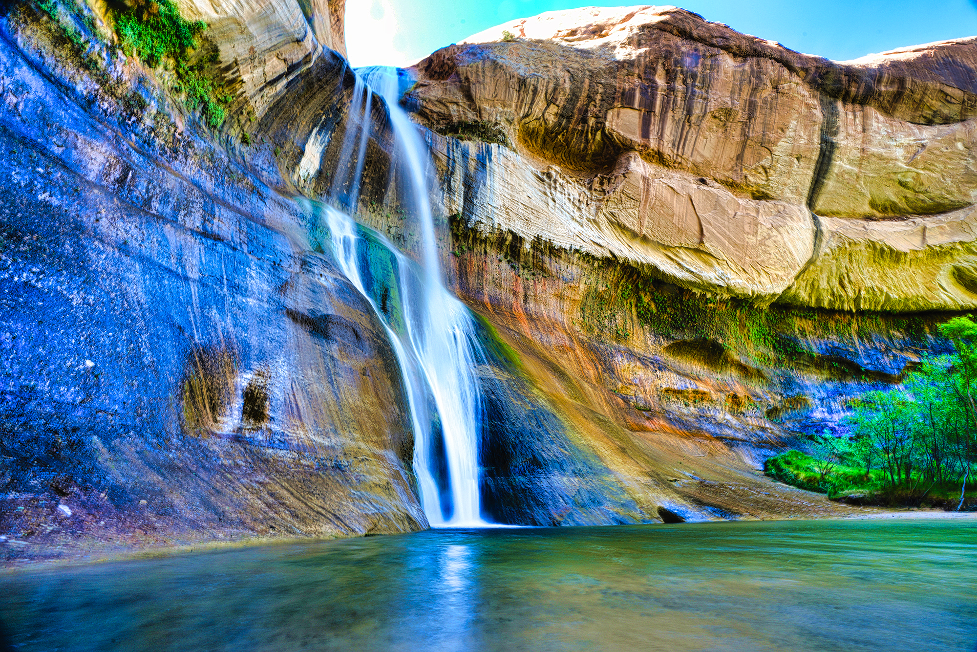 Lower Calf Creek Falls