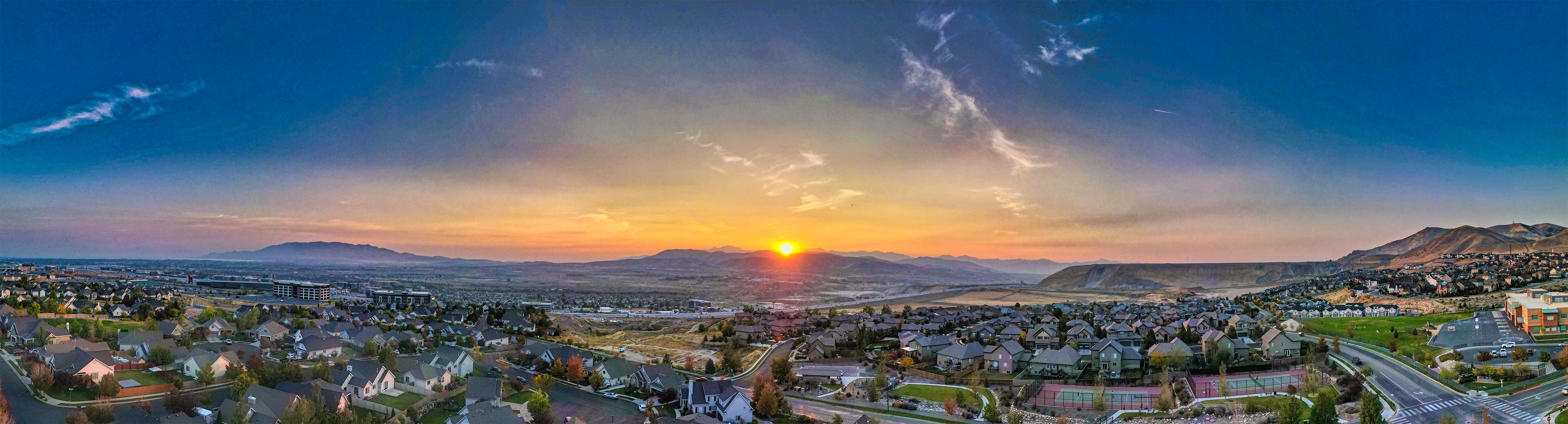 Traverse Mountain Pano