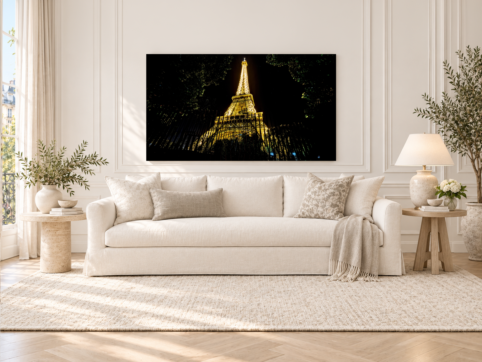 Metal print mockup